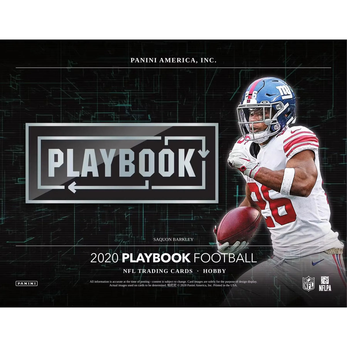 2020 Panini Playbook Football Hobby Box - D | P2065570
