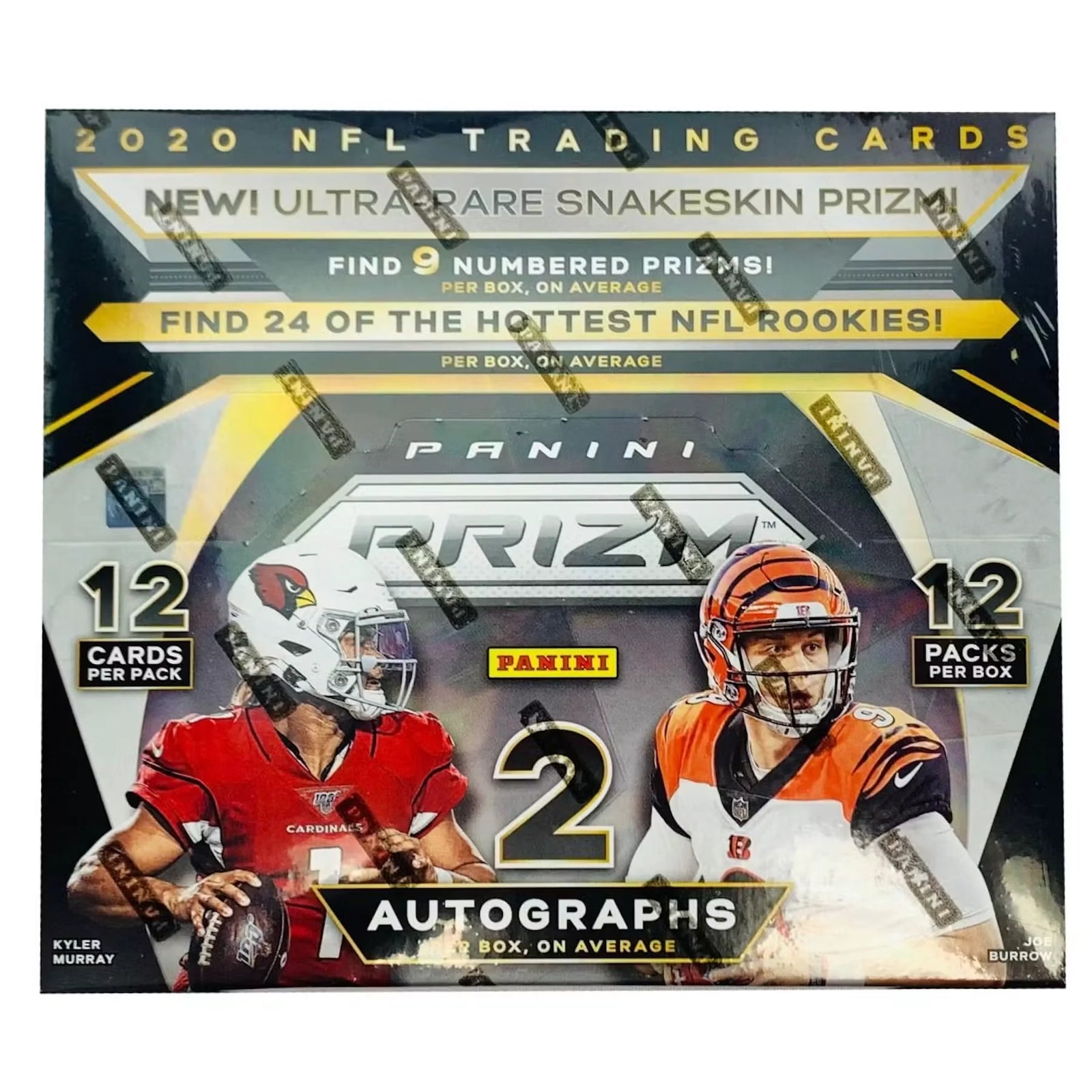 2020 Panini Prizm Football Hobby Box | Joe Burrow Rookie (Ships Sealed Only)
