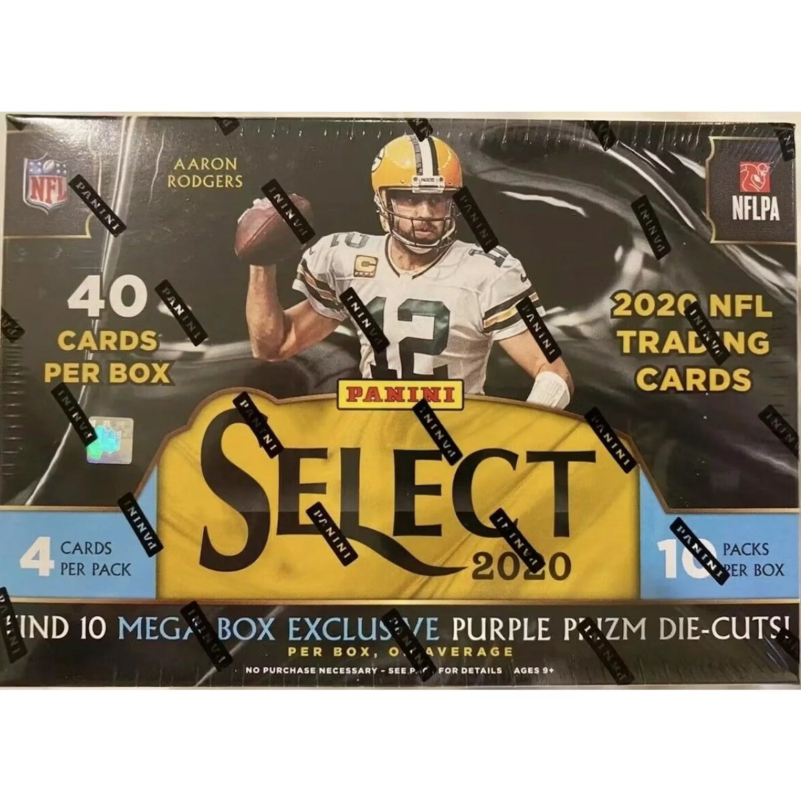 2020 Panini Select Football Mega Box | Purple Prizm Die-Cuts (Ships Sealed Only)