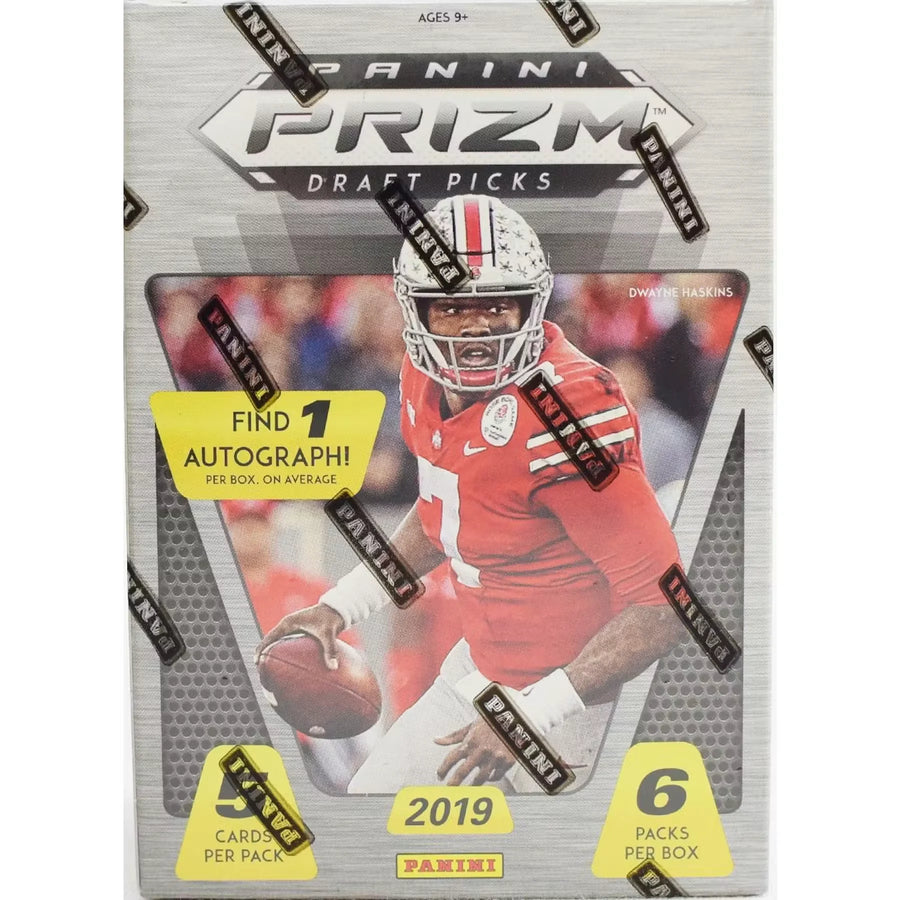2019 Panini Prizm Draft Football Blaster Box | Blue Parallels (Ships Sealed Only)
