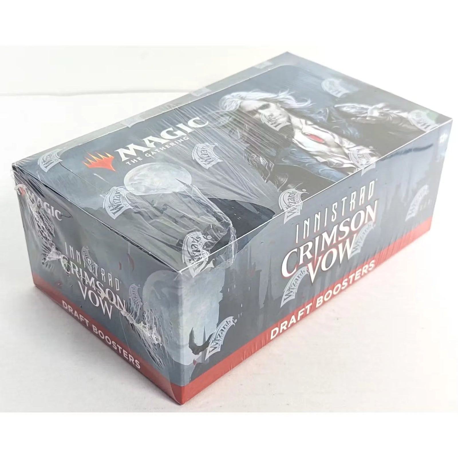 Magic: The Gathering Innistrad Crimson Vow Draft Booster Box | Torn Cellophane (Ships Sealed Only)