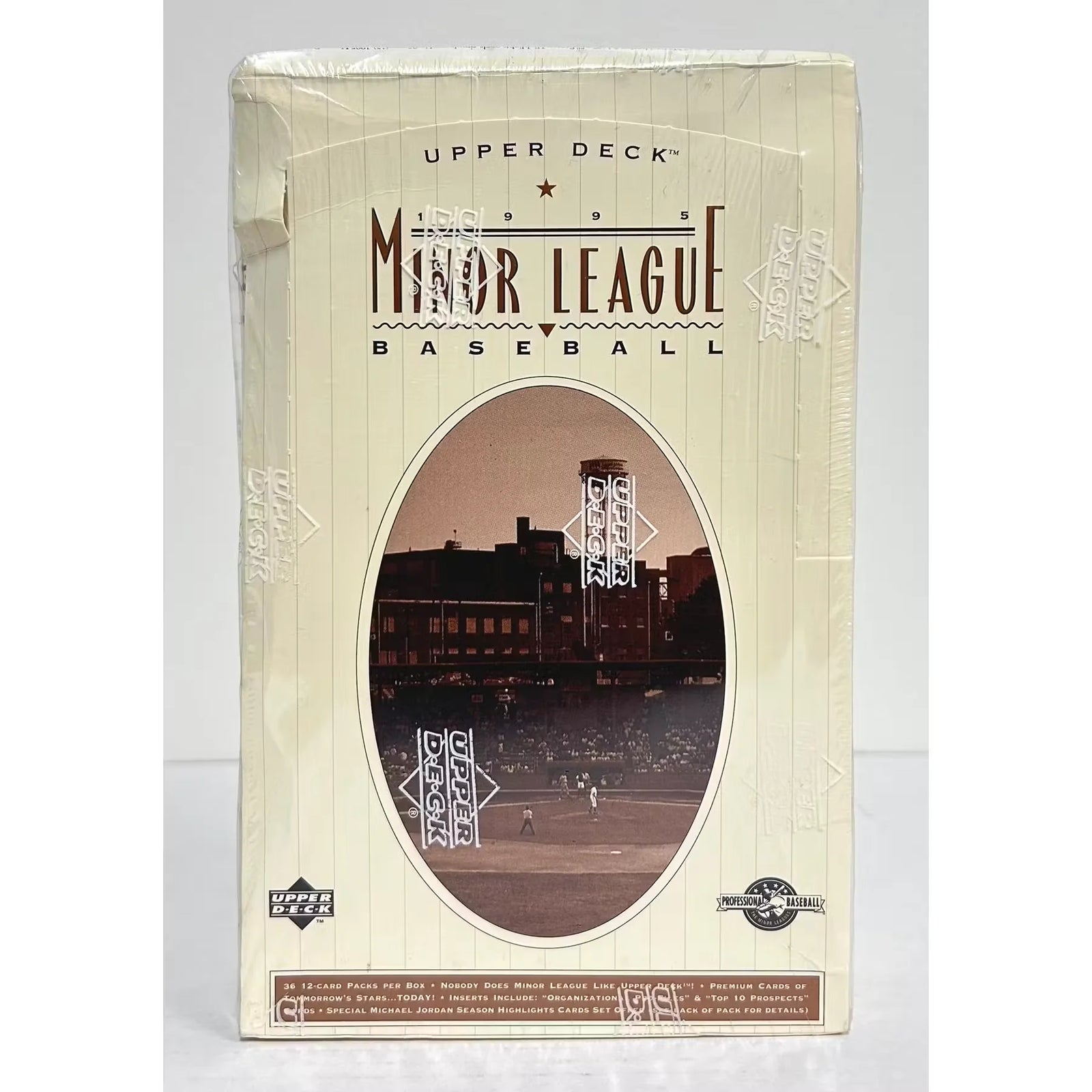 1995 Upper Deck Minor League Baseball 36-Pack Retail Box (Ships Sealed Only)