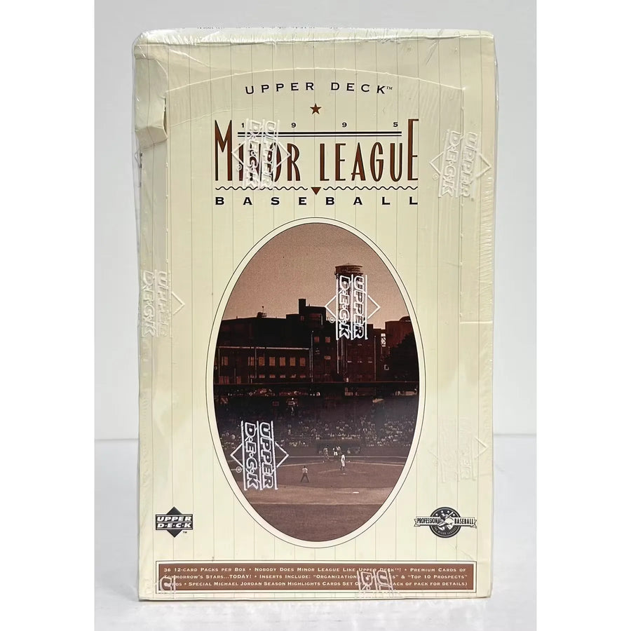 1995 Upper Deck Minor League Baseball 36-Pack Retail Box (Ships Sealed Only)