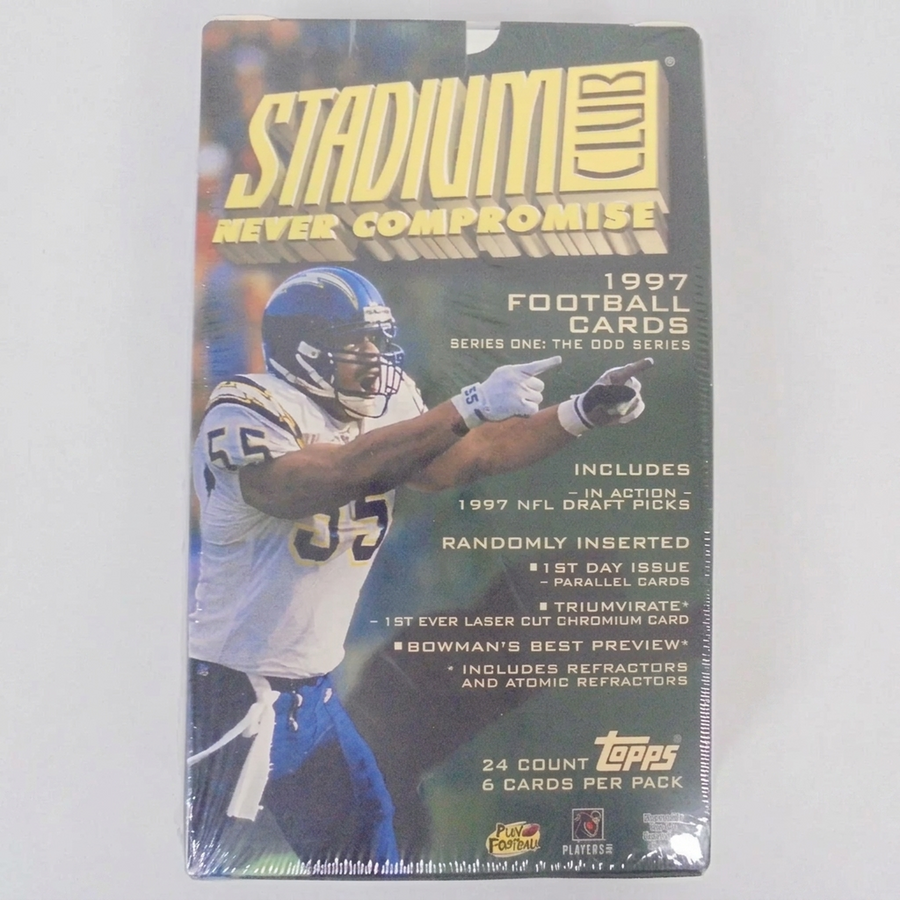 1997 Stadium Club Series 1 (Odd) Football Retail Box | Green
