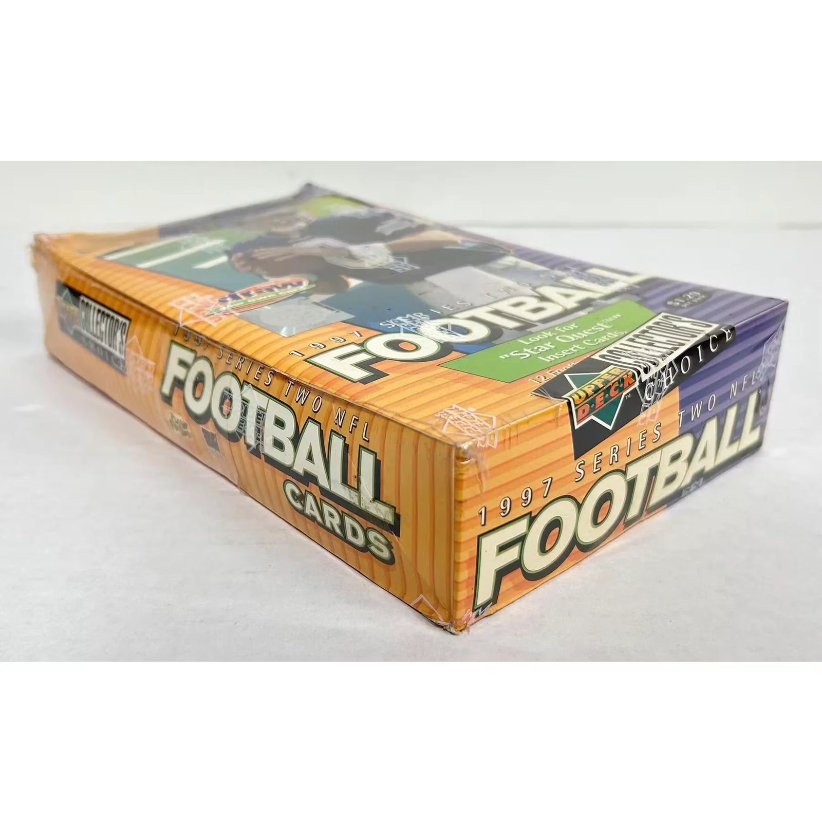 1997 Upper Deck Collector's Choice Series 2 Football Box | Damaged (Ships Sealed Only)