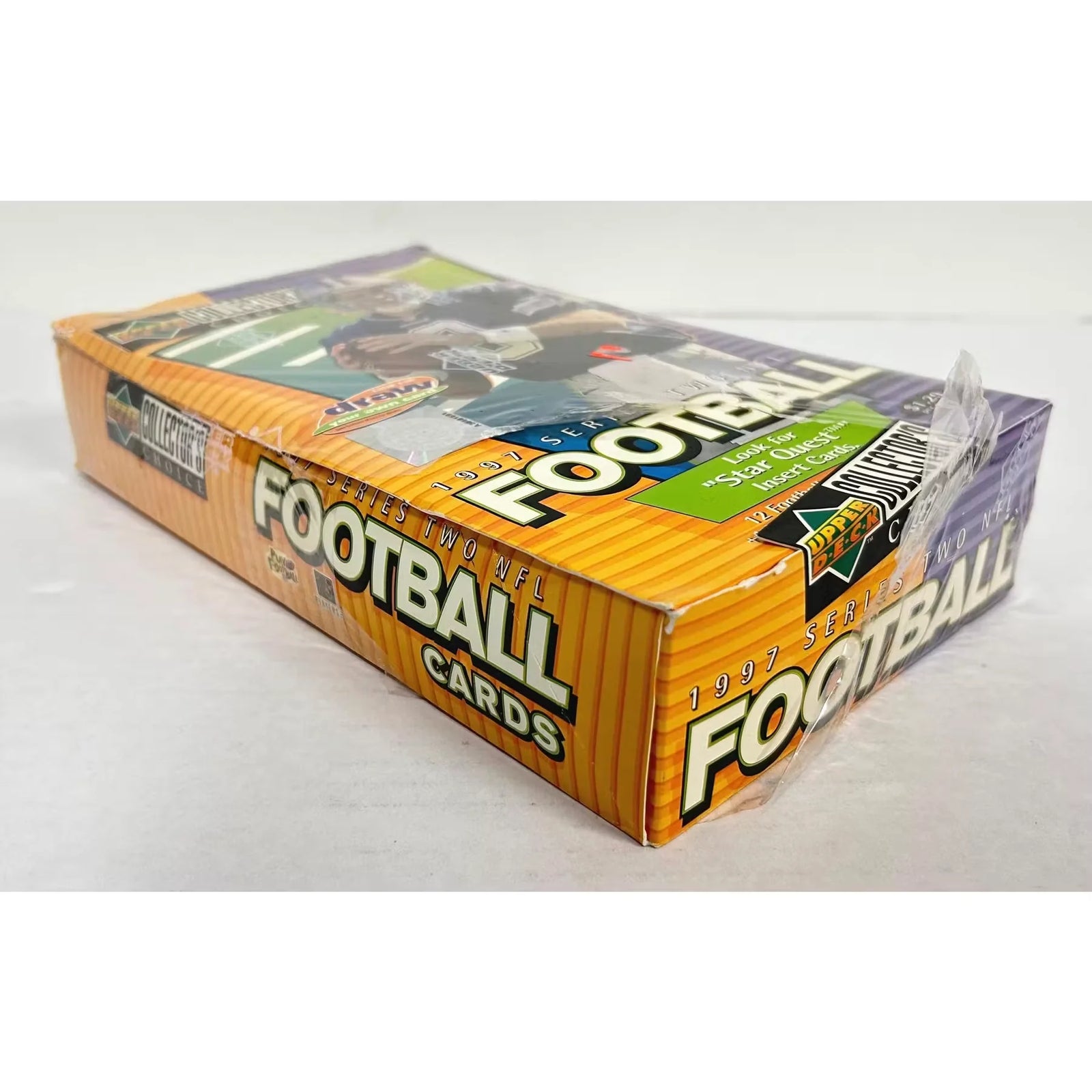 1997 Upper Deck Collector's Choice Series 2 Football Box | Torn Cello (Ships Sealed Only)