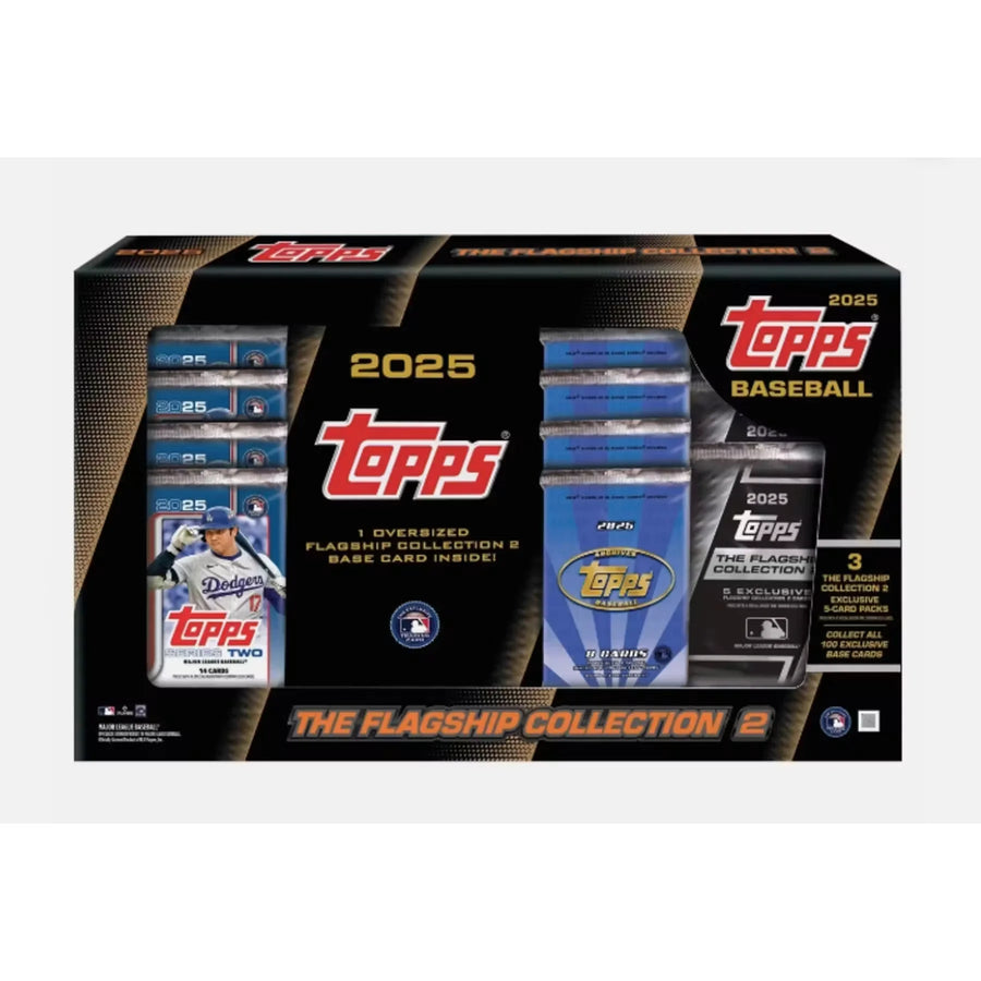 2025 Topps Baseball The Flagship Collection 2 Super Box (Ships Sealed Only)
