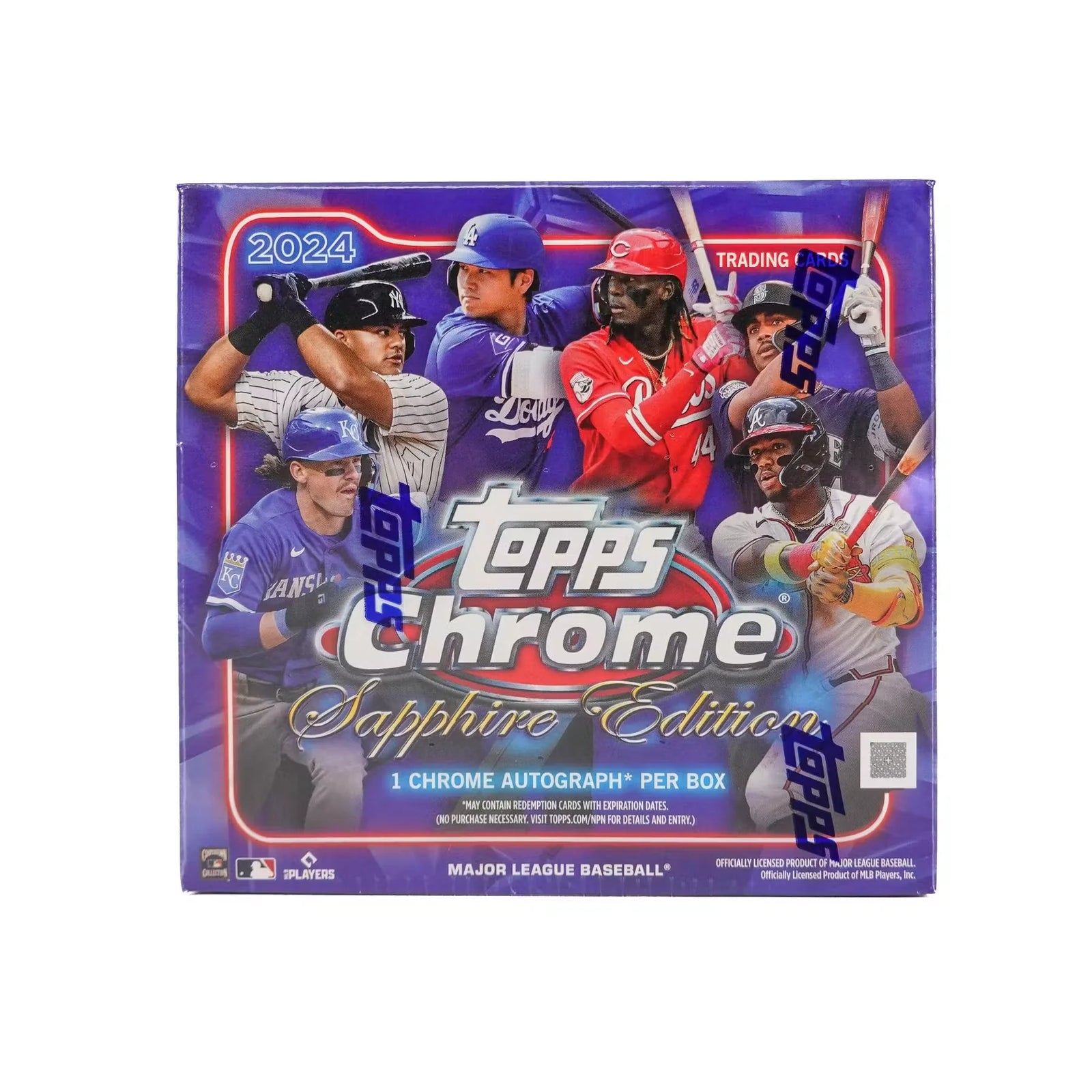 2024 Topps Chrome Sapphire Edition Baseball Box (Ships Sealed Only)