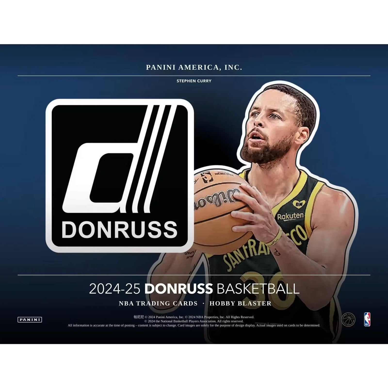 2024-25 Panini Donruss Basketball Blaster Hobby Box (Ships Sealed Only) - D