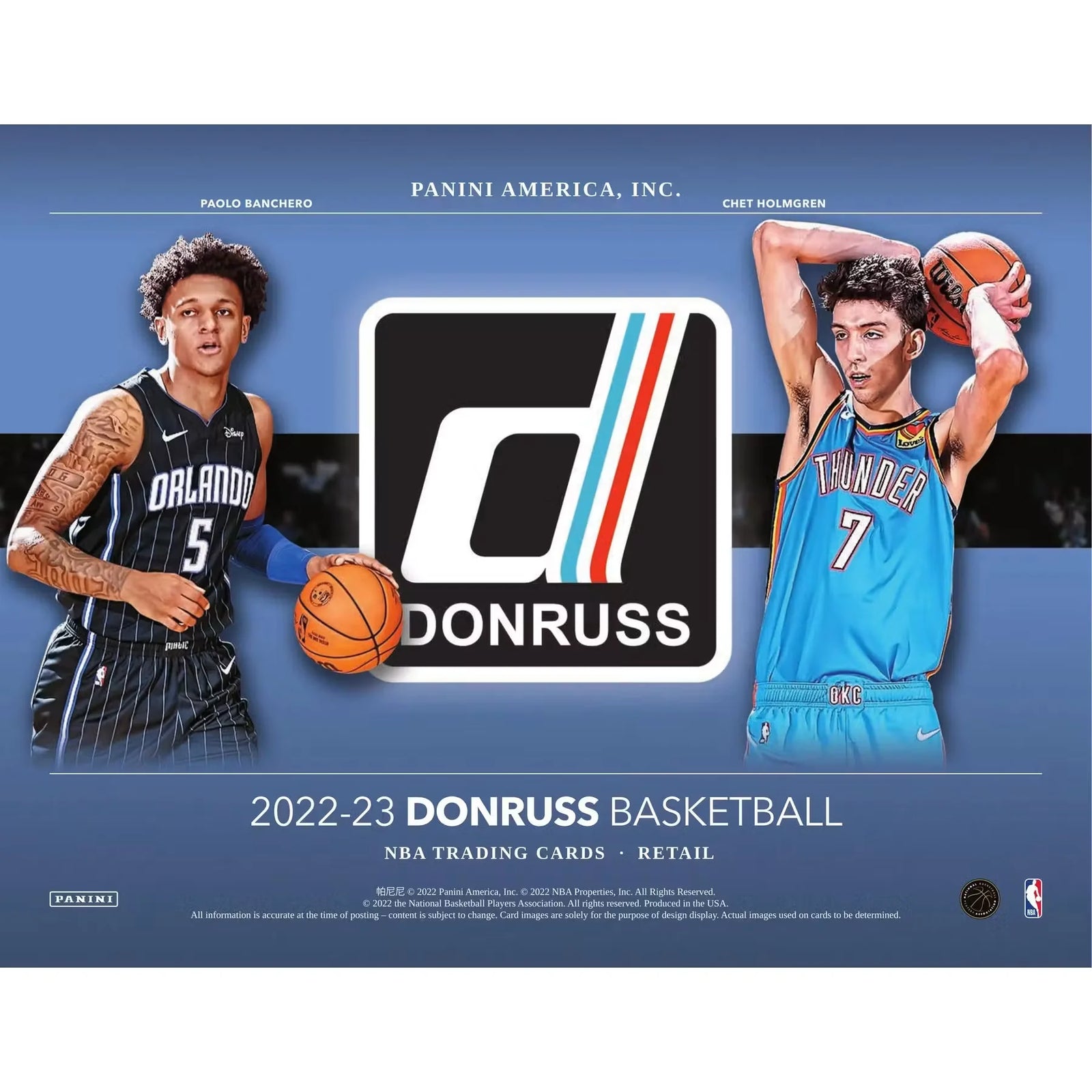 2022-23 Panini Donruss Basketball 24-Pack Retail Box (Ships Sealed Only) - D