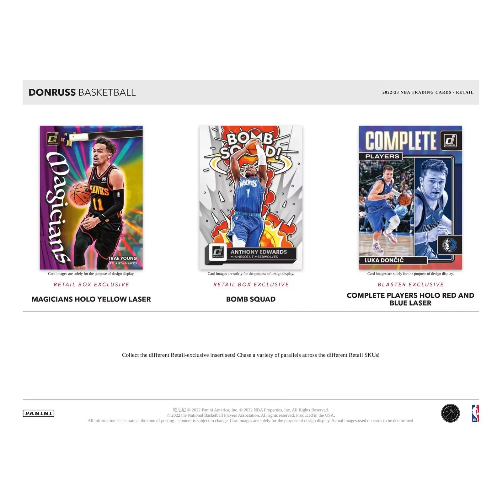 2022-23 Panini Donruss Basketball 24-Pack Retail Box (Ships Sealed Only) - D
