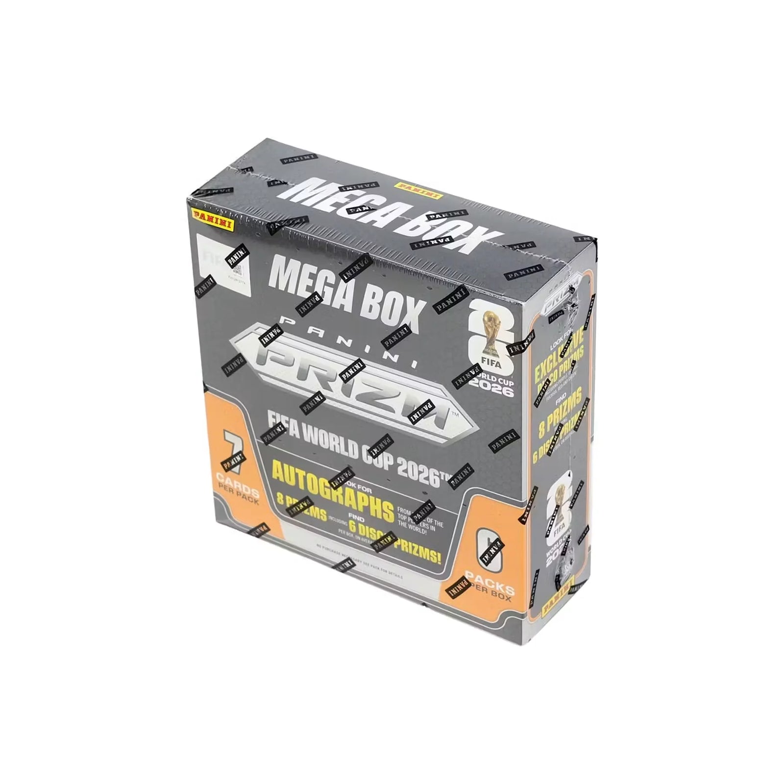 2026 Panini Prizm FIFA World Cup Soccer Mega Box | Red Disco Parallels (Ships Sealed Only)