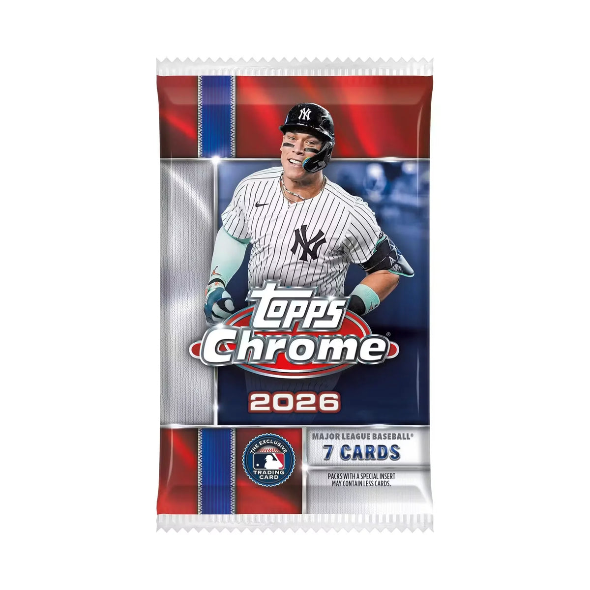 2026 Topps Chrome Baseball Exclusive Mega Box (Ships Sealed Only)