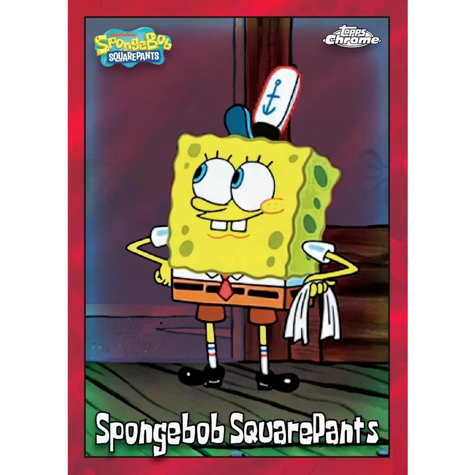 2025 Topps Chrome SpongeBob SquarePants Sapphire Hobby Box (Ships Sealed Only)