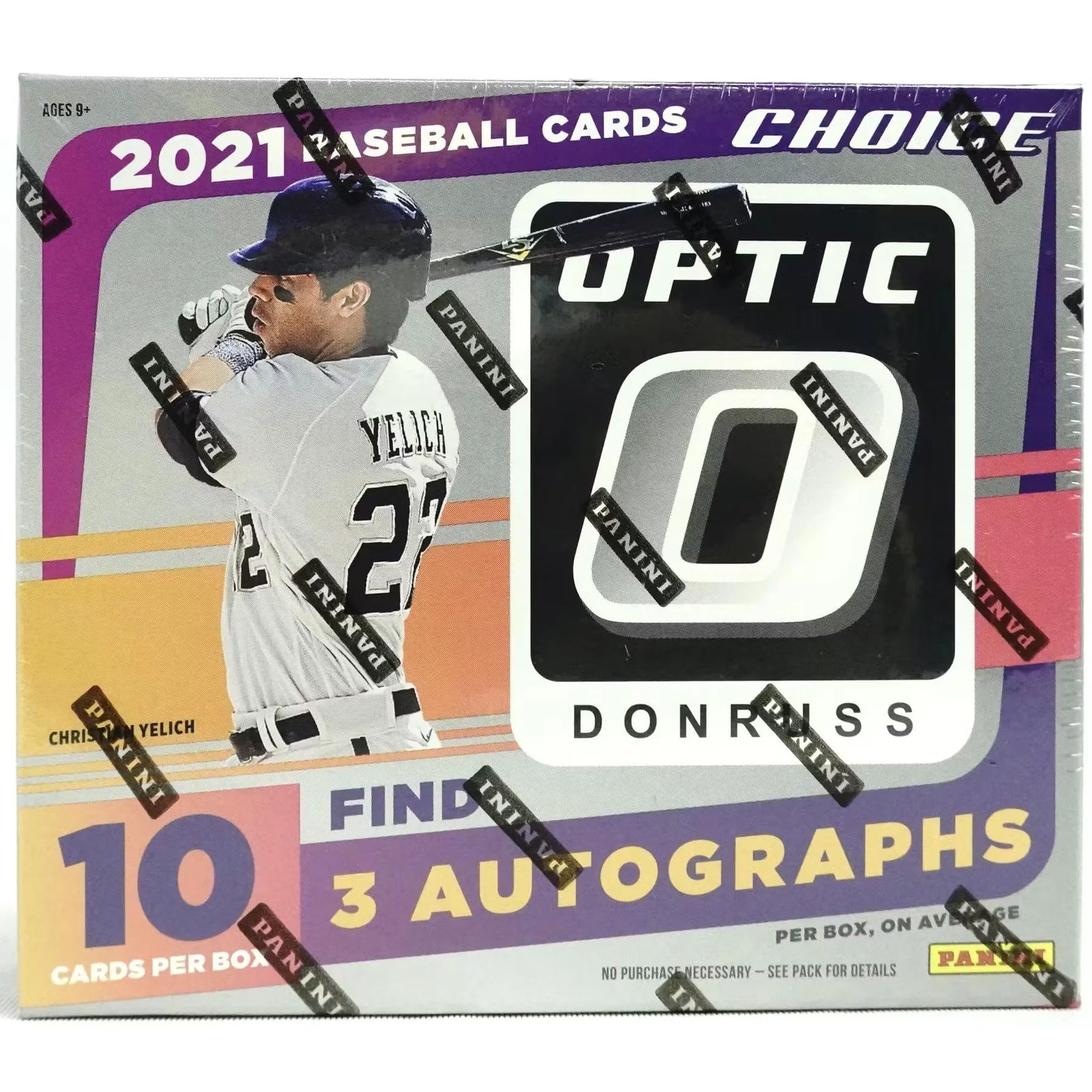 2021 Panini Donruss Optic Baseball Hobby Choice Box (Ships Sealed Only)