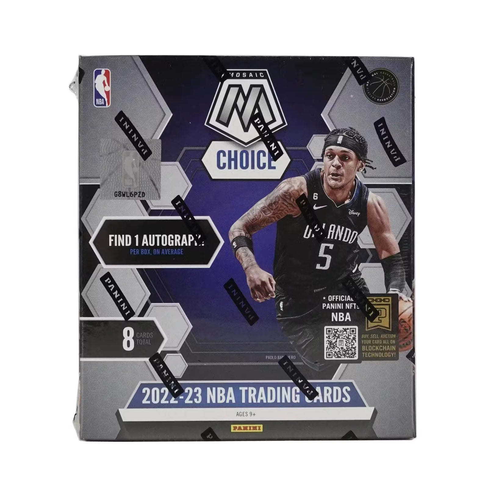 2022-23 Panini Mosaic Basketball Choice Box | 1 Autograph + 7 Prizms (Ships Sealed Only)