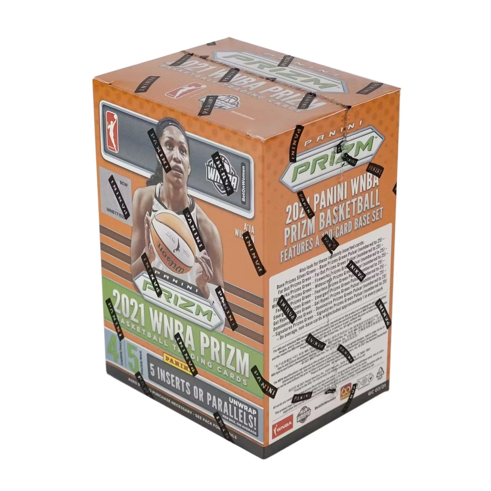 2021 Panini Prizm WNBA Basketball 5-Pack Blaster Box (Ships Sealed Only) - D