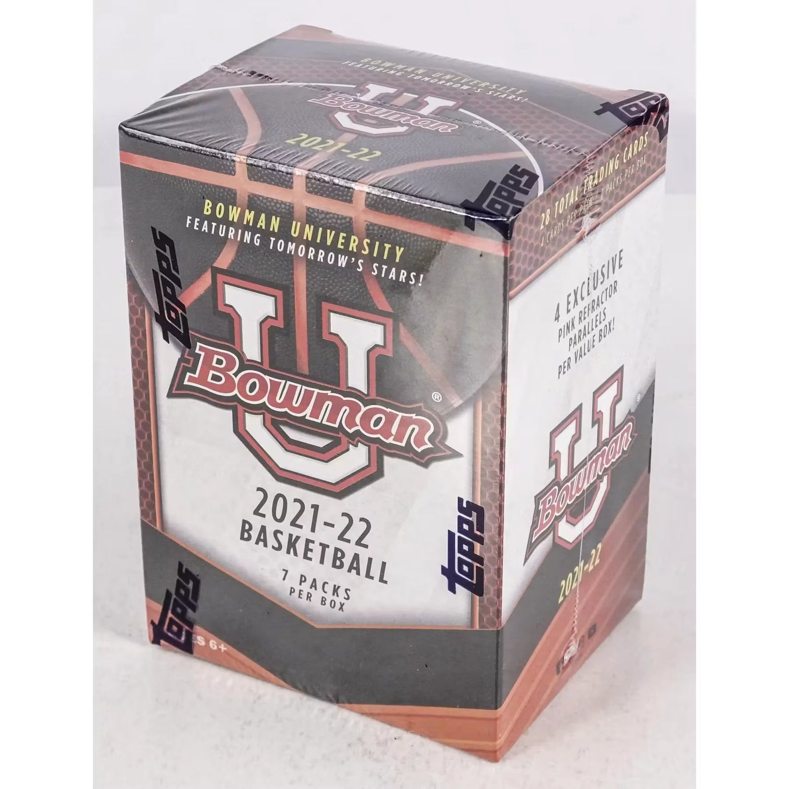 2021-22 Bowman University Basketball Blaster Box | Pink Parallels (Ships Sealed Only)