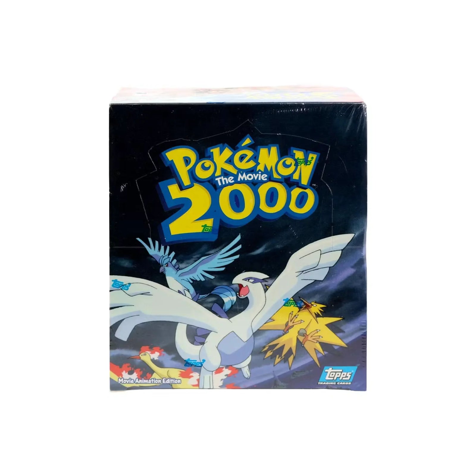 Pokemon The Movie 2000 Topps Trading Card Box | First Appearance Holos (Ships Sealed Only)