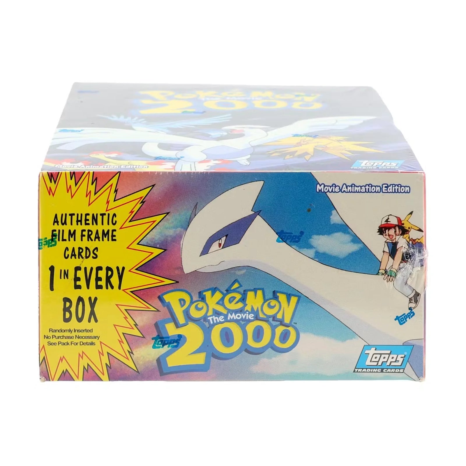 Pokemon The Movie 2000 Topps Trading Card Box | First Appearance Holos (Ships Sealed Only)
