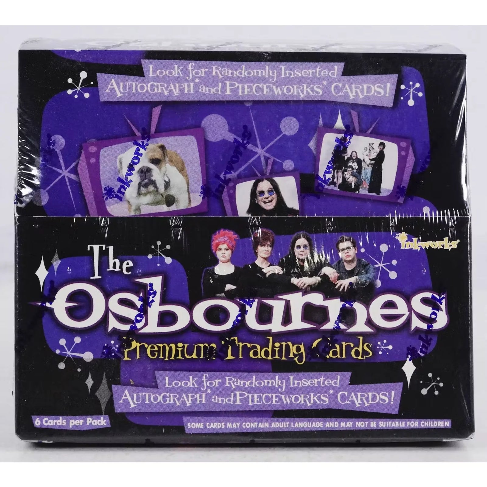 2006 The Osbournes Premium Trading Card Box | InkWorks (Ships Sealed Only)