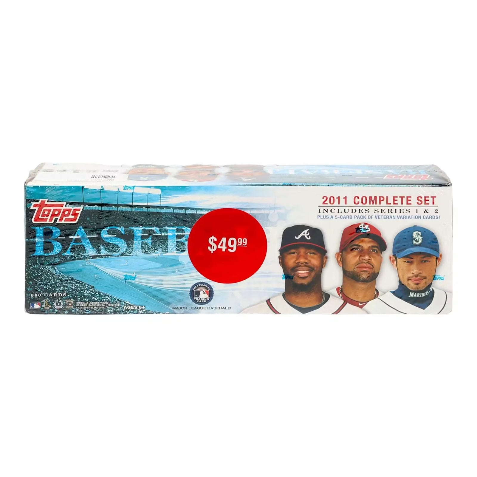 2011 Topps Factory Set Baseball Retail Box | 660 Cards (Ships Sealed Only)