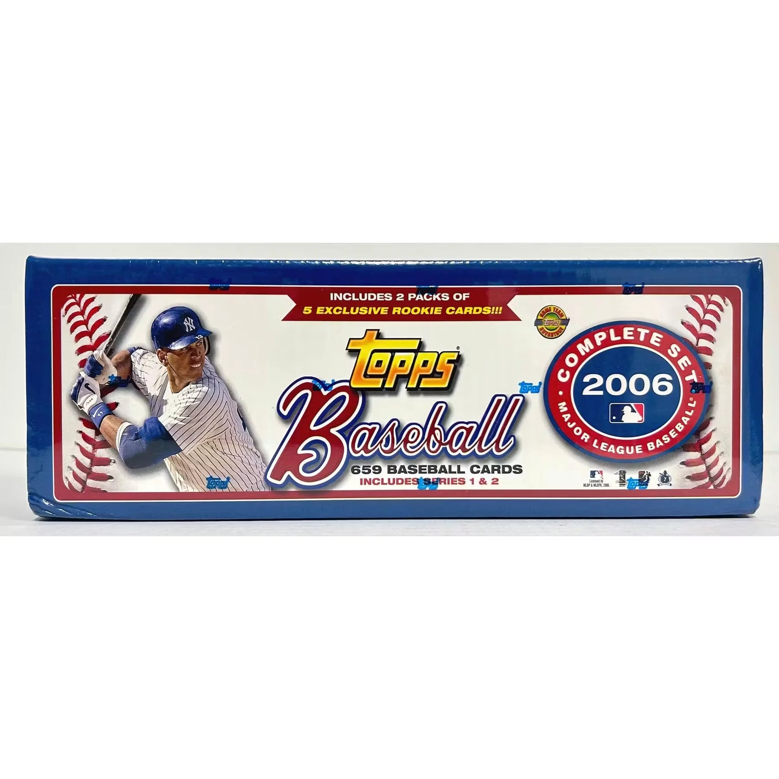 2006 Topps Baseball HTA Factory Set | 659 Base Cards + Rookie Packs (Ships Sealed Only)
