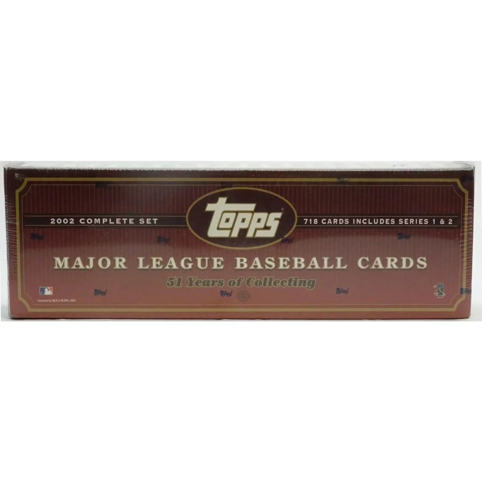 2002 Topps Baseball Hobby Factory Set (Box) (Brown) (Ships Sealed Only) - D2