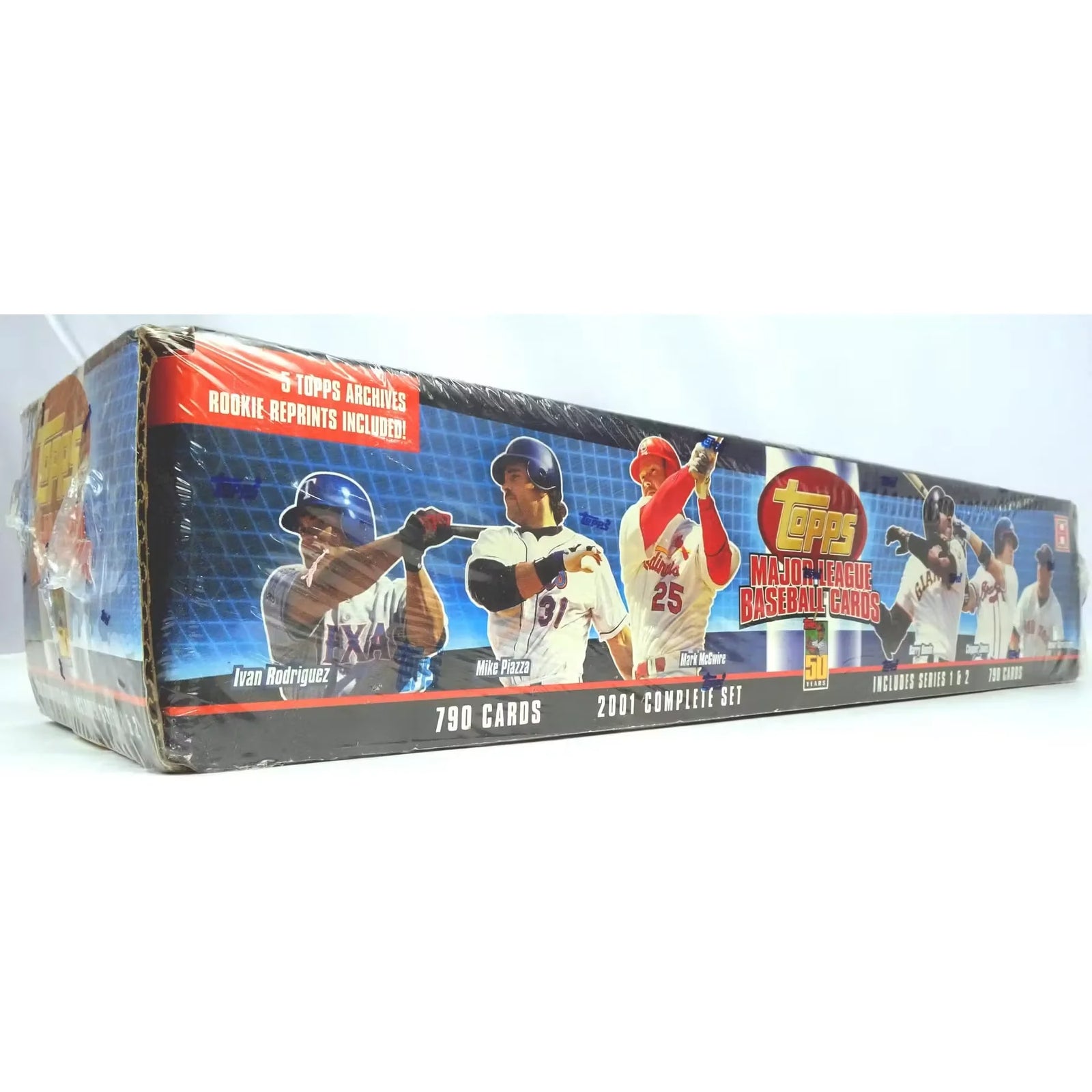 2001 Topps Baseball Hobby Factory Set (Box) (Blue) (Ships Sealed Only) - D2