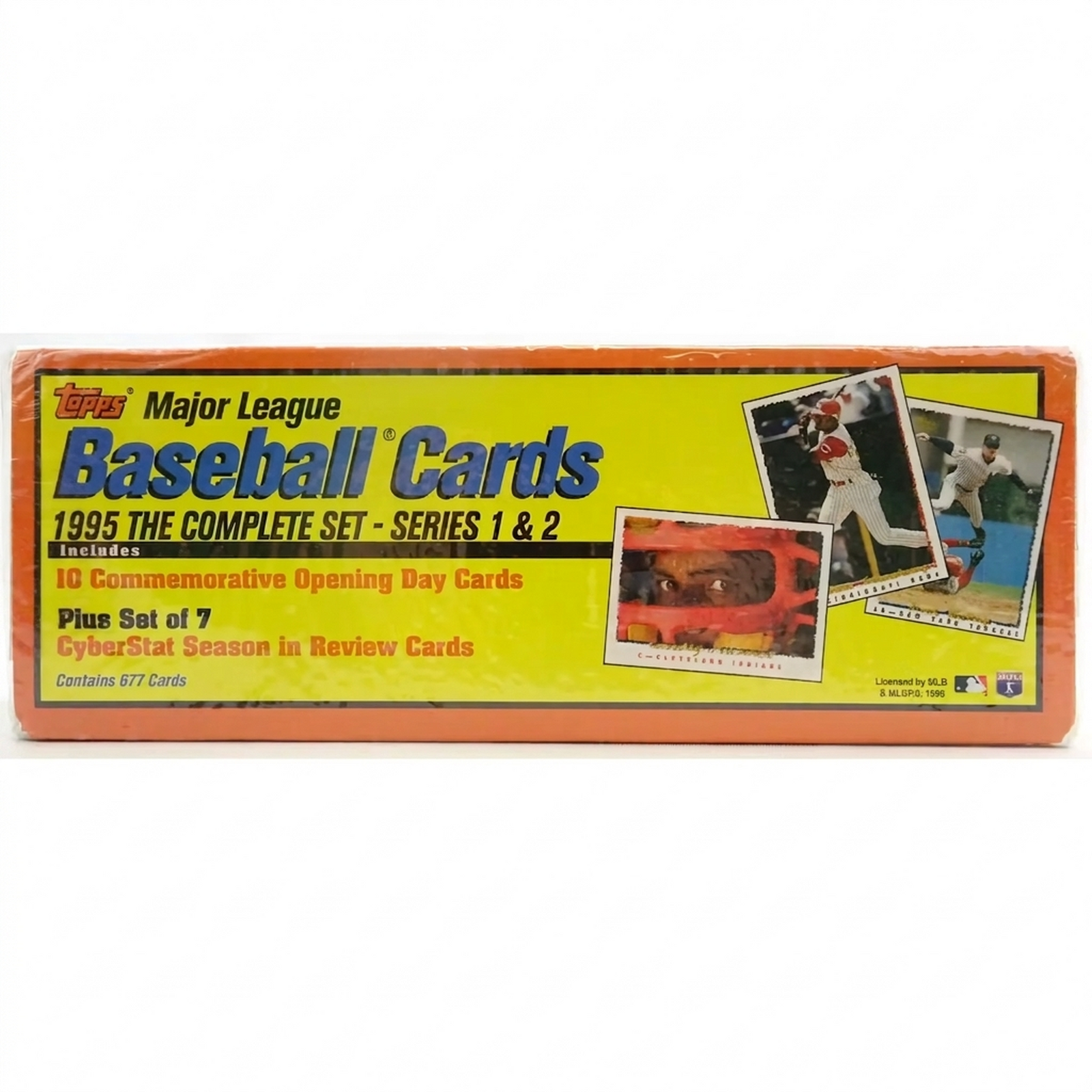 1995 Topps Baseball Retail Factory Set | Yellow Box (Ships Sealed Only)