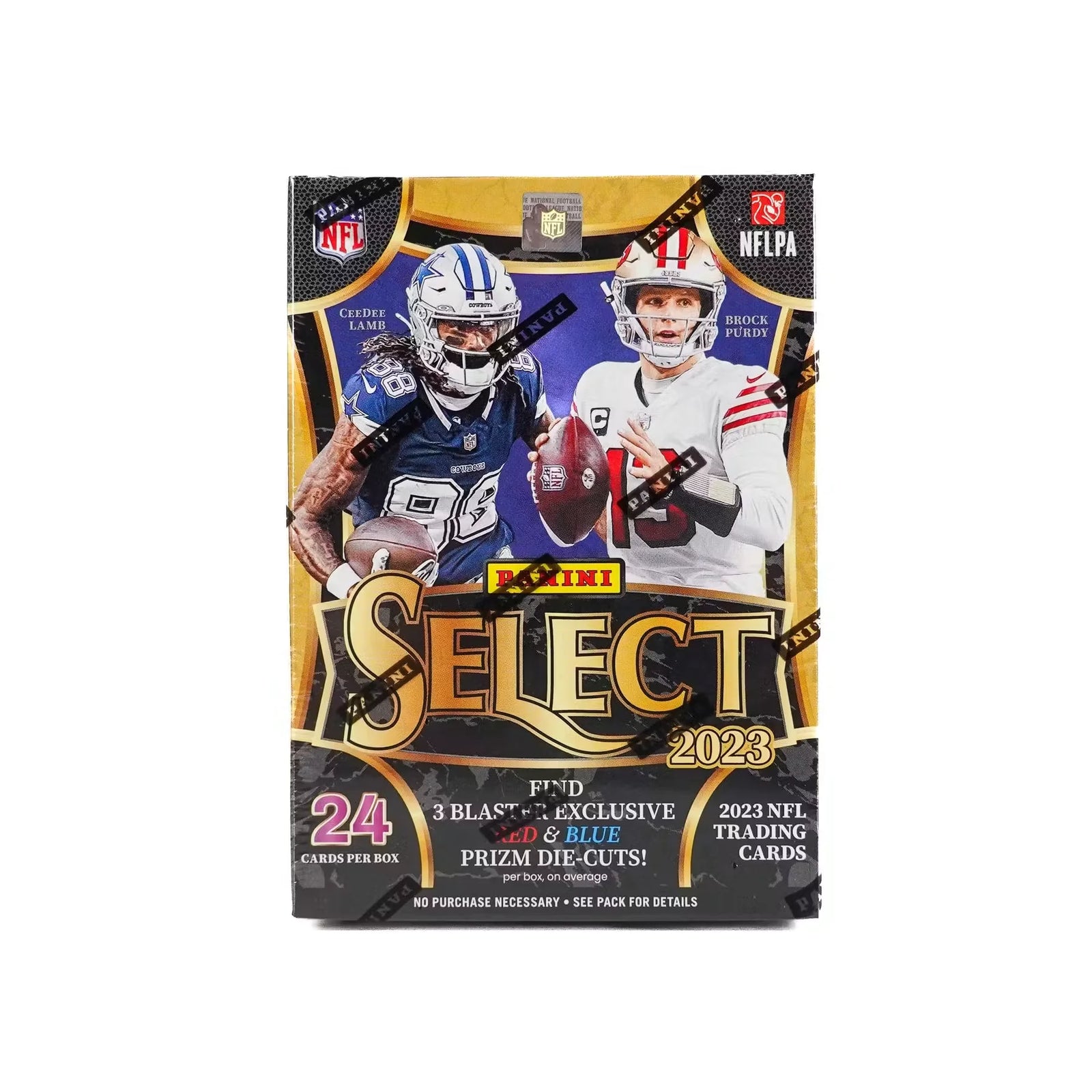 2023 Panini Select Football Blaster Box | Red & Blue Prizms (Ships Sealed Only)