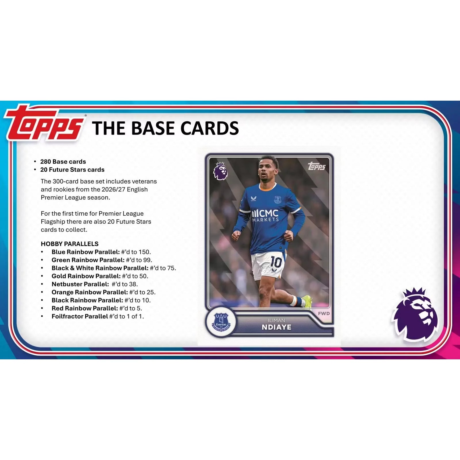 2026-27 Topps Premier League Hobby Box | Presell (Ships Sealed Only)