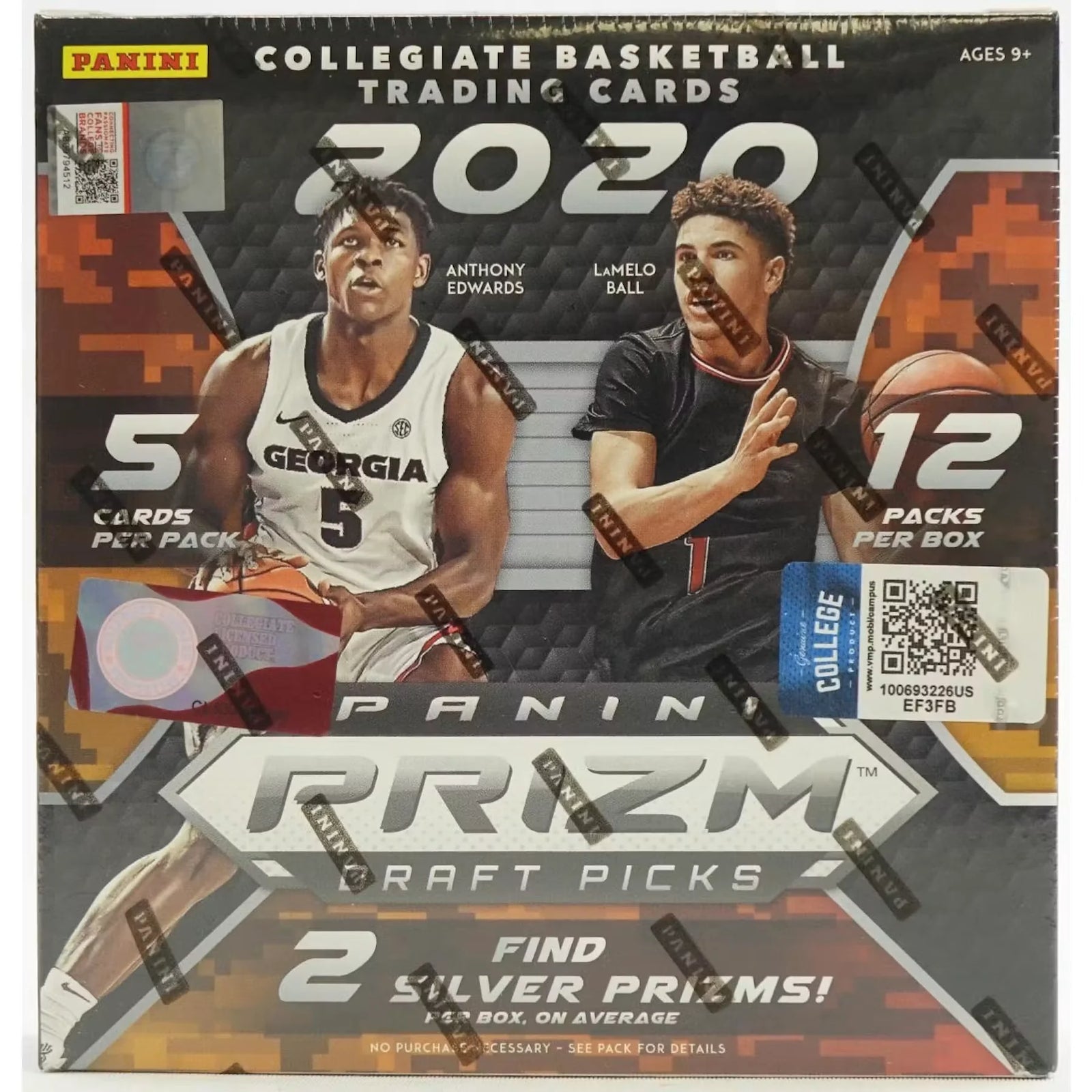 2020-21 Panini Prizm Draft Picks Basketball Mega Box | Pink Ice (Ships Sealed Only)