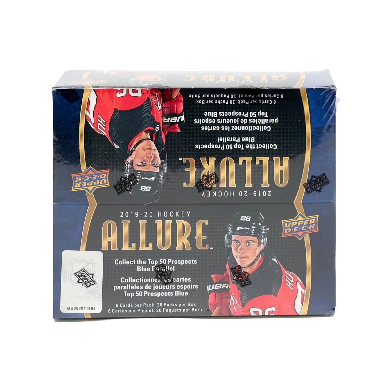 2019-20 Upper Deck Allure Hockey 20-Pack Retail Box (Ships Sealed Only)