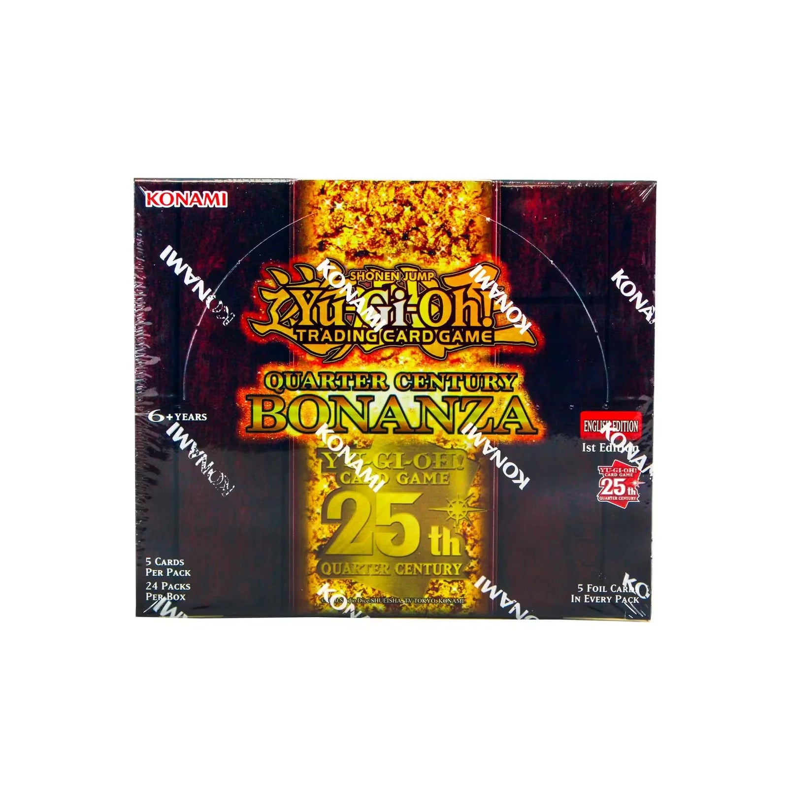 Yu-Gi-Oh Quarter Century Bonanza Booster Box | Sealed (Ships Sealed Only)