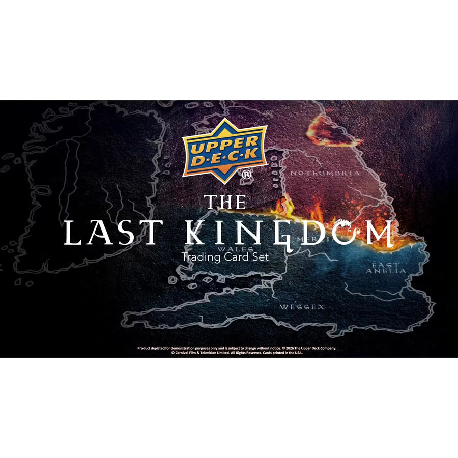 2026 Upper Deck The Last Kingdom Seasons 1-5 Hobby Box | Presell (Ships Sealed Only)