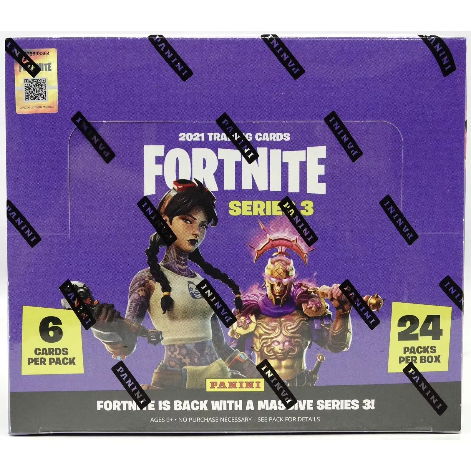 2021 Panini Fortnite Series 3 Trading Cards Hobby Box (Ships Sealed Only)