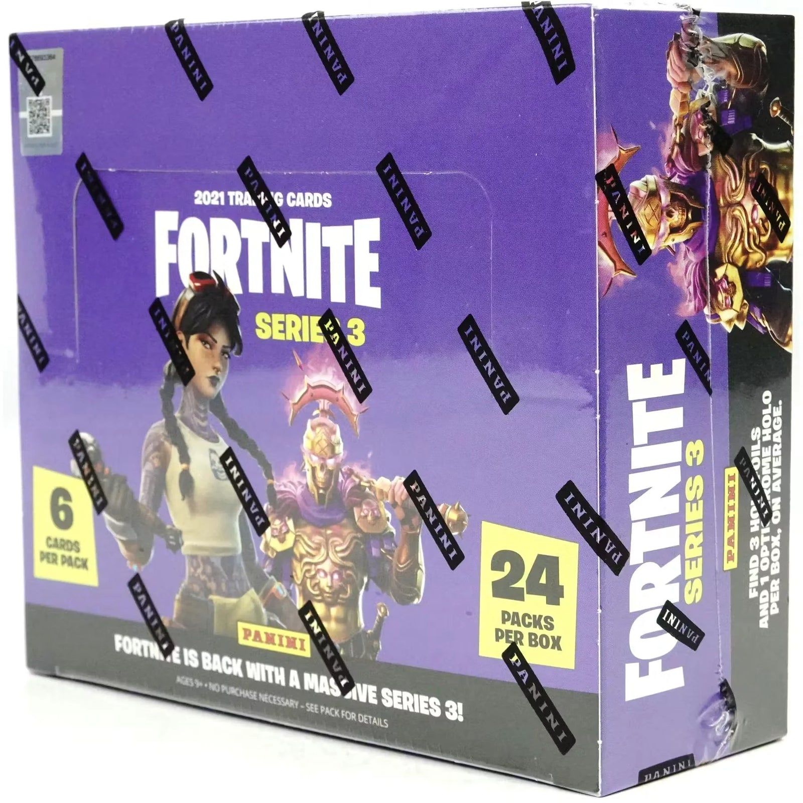2021 Panini Fortnite Series 3 Trading Cards Hobby Box (Ships Sealed Only)