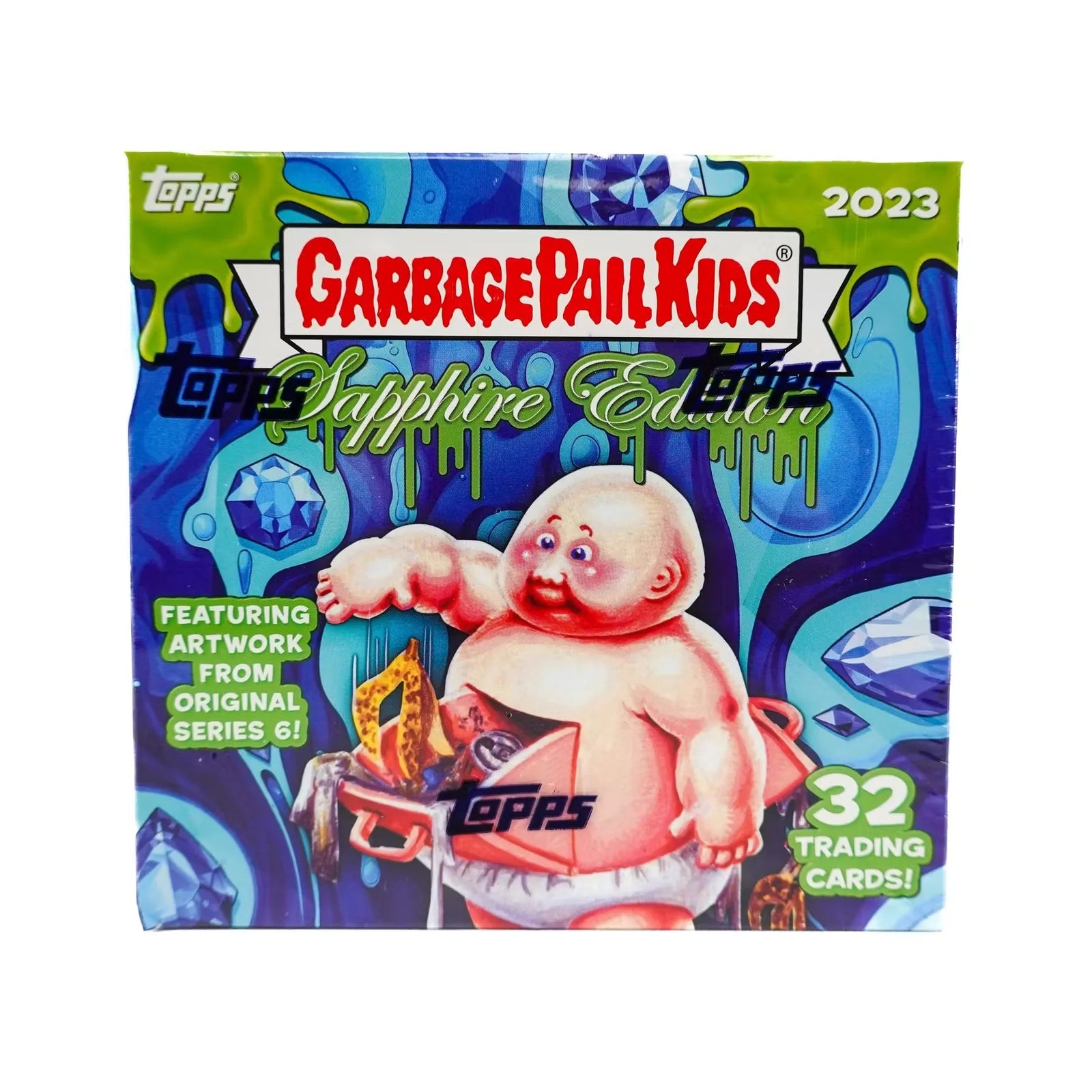 2023 Topps Garbage Pail Kids Chrome Sapphire Edition Hobby Box (Ships Sealed Only)