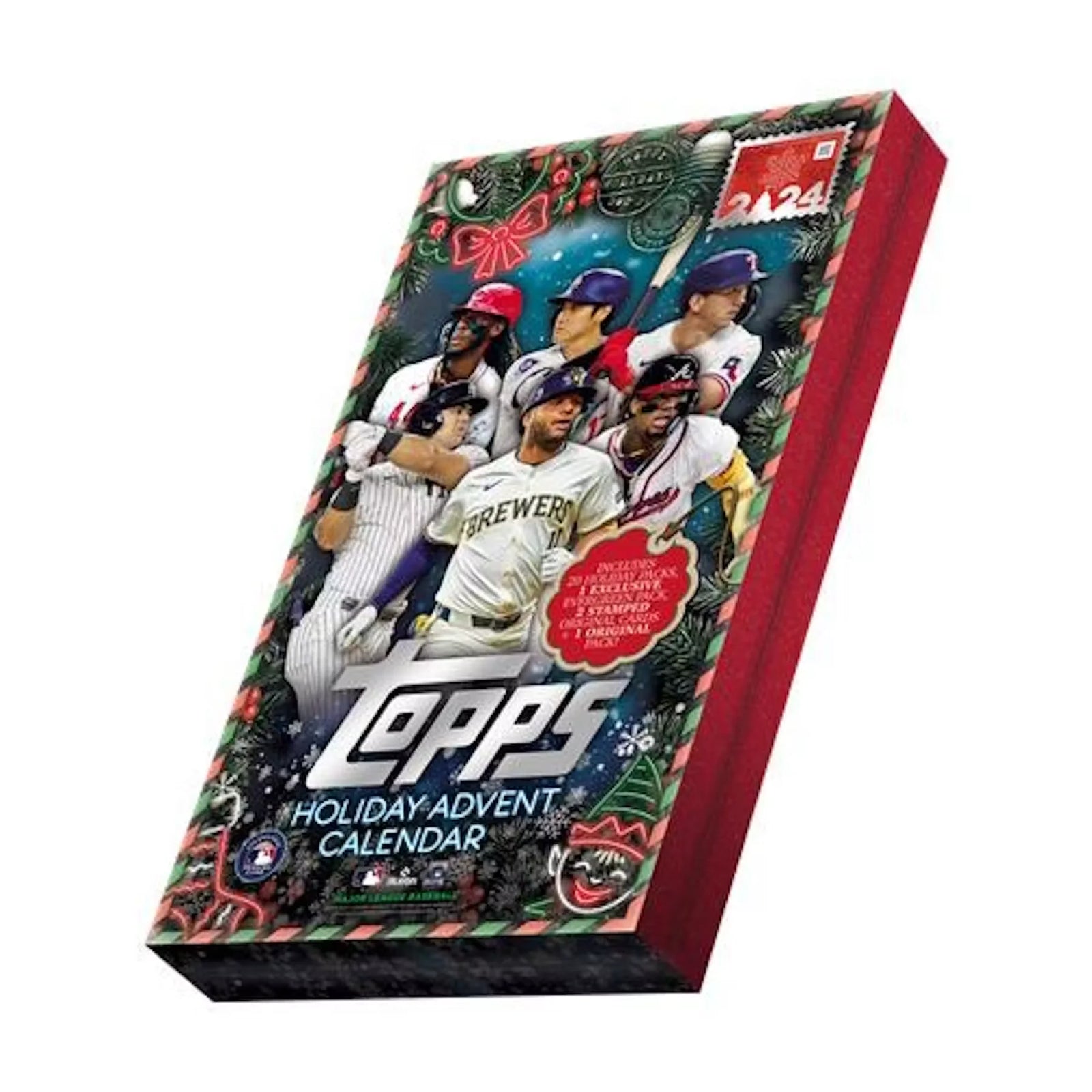 2024 Topps Holiday Baseball Advent Calendar Box (Ships Sealed Only)