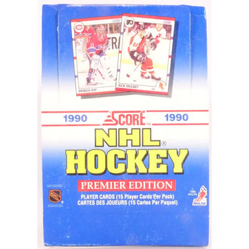 1990-91 Score Canadian Hockey Wax Box
