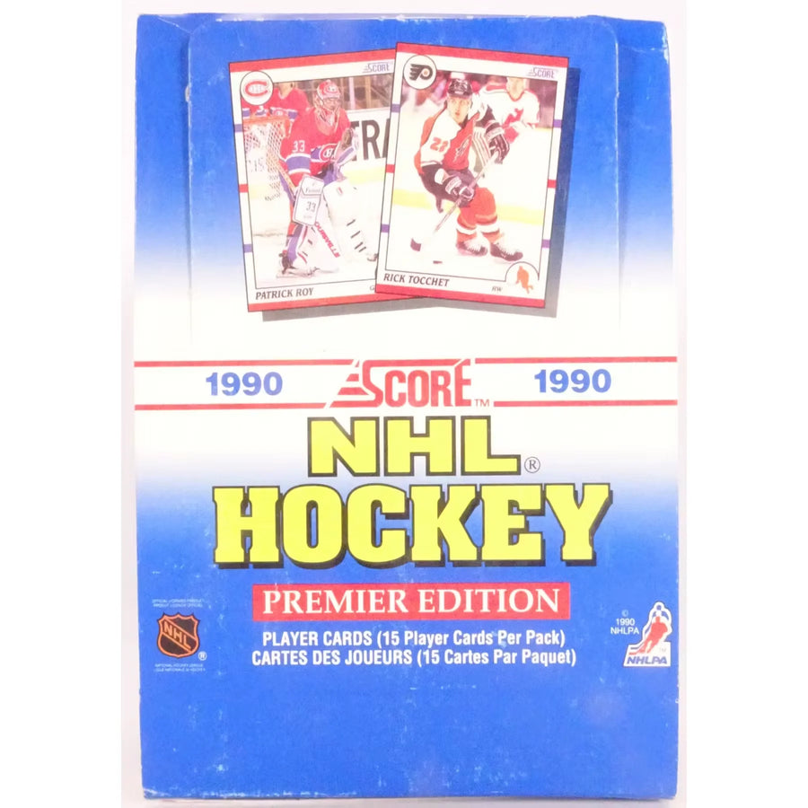 1990-91 Score Canadian Hockey Wax Box