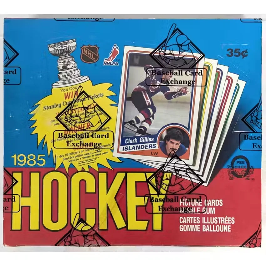 1984-85 O-Pee-Chee Hockey Wax Box | BBCE