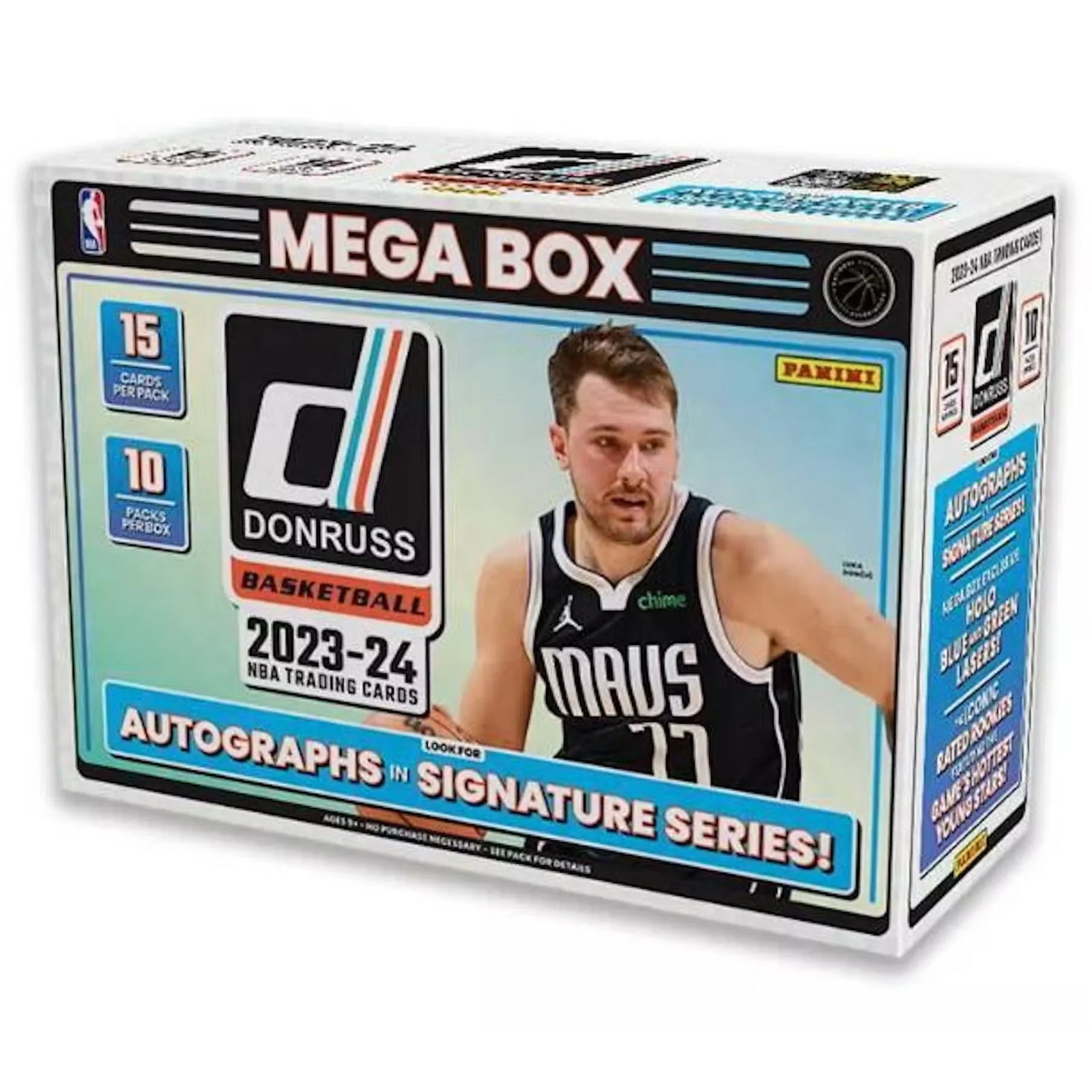 2023-24 Panini Donruss Basketball Mega Box | Holo Blue Parallels (Ships Sealed Only)