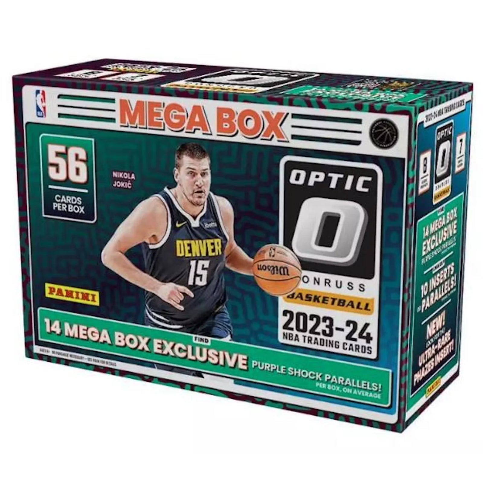 2023-24 Panini Donruss Optic Basketball Mega Box | Purple Shock (Ships Sealed Only)