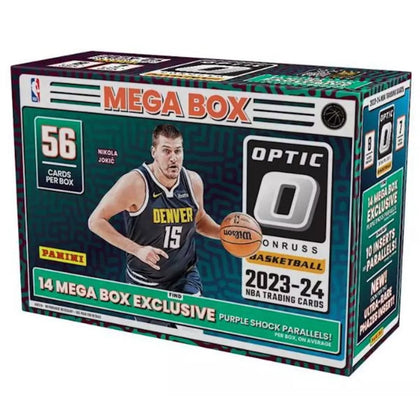 2023-24 Panini Donruss Optic Basketball Mega Box | Purple Shock (Ships Sealed Only)