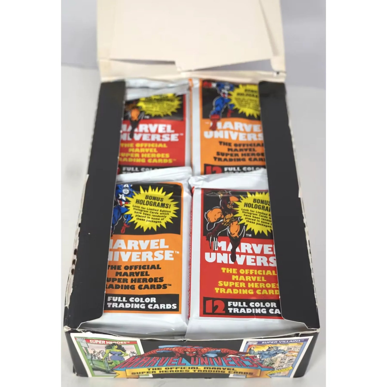 1990 Impel Marvel Universe Series 1 36-Pack Box | First Modern Marvel Release