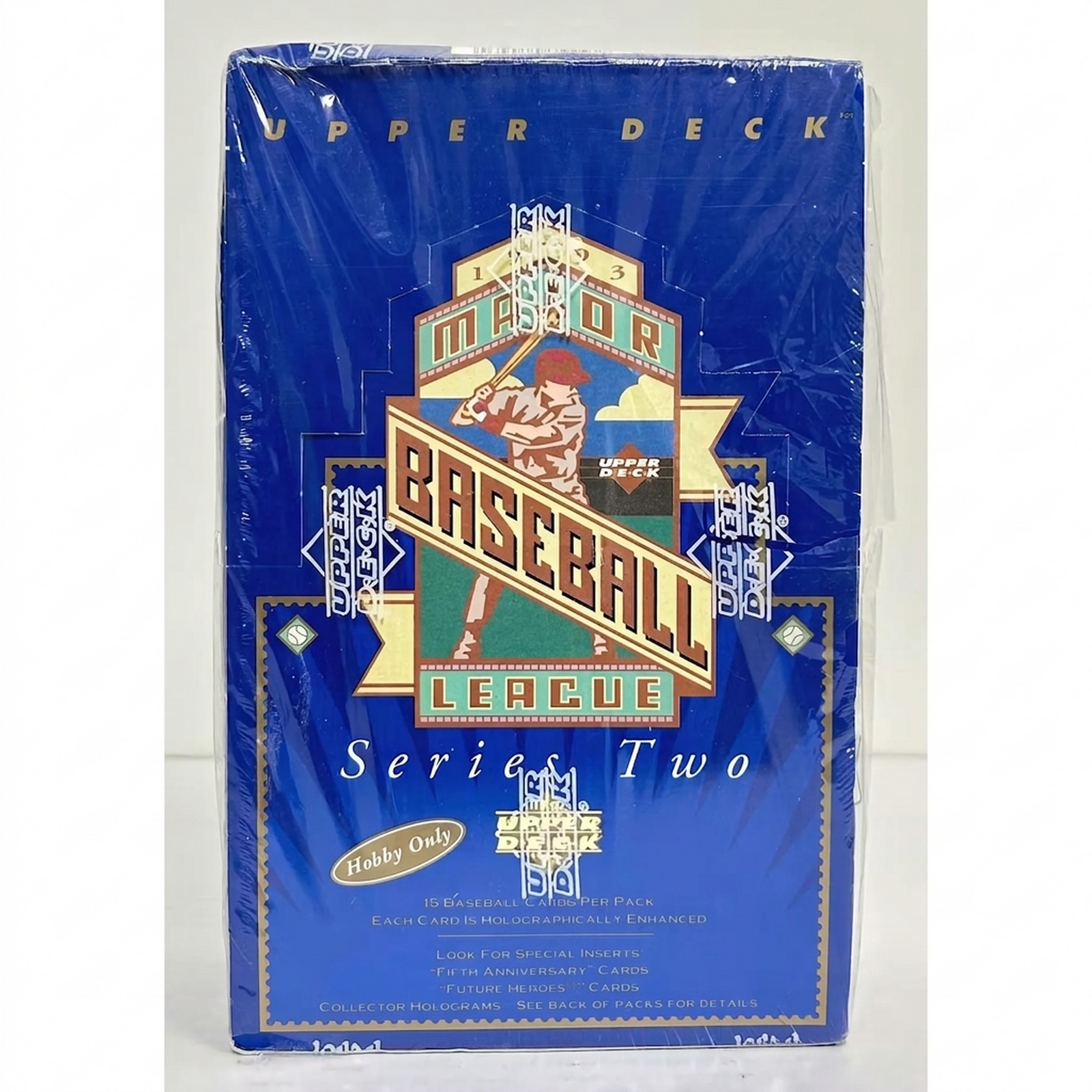 1993 Upper Deck Series 2 Baseball Hobby Box | Torn Cello (Ships Sealed Only)