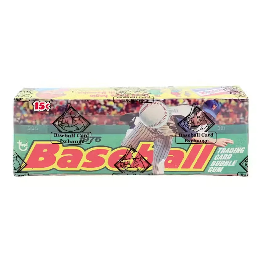 1975 Topps Baseball Wax Box | BBCE Certified (Ships Sealed Only)