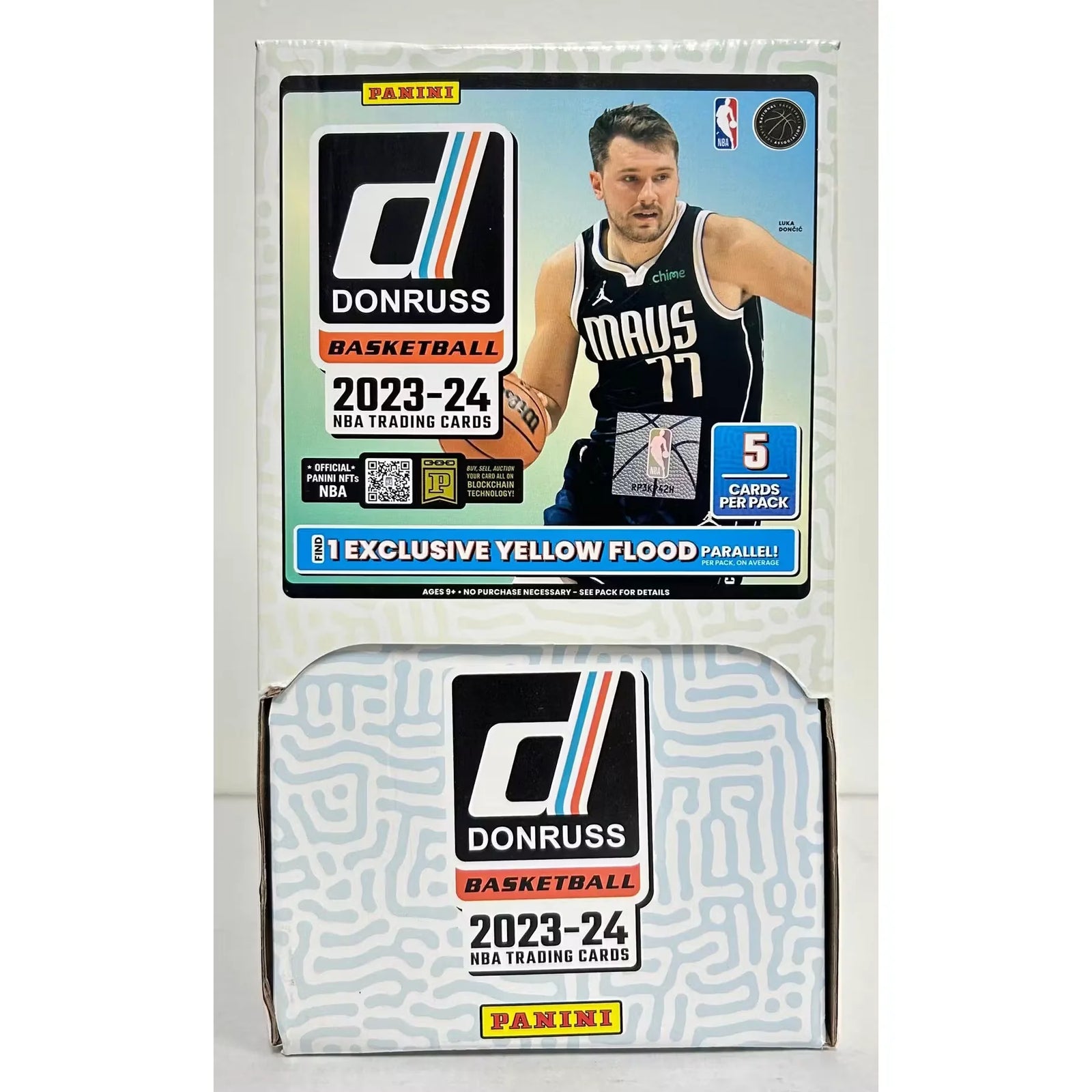 2023-24 Panini Donruss Basketball 48-Pack Box | Yellow Flood Parallel (Ships Sealed Only)